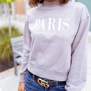 Abercrombie & Fitch Paris sweatshirt XXS